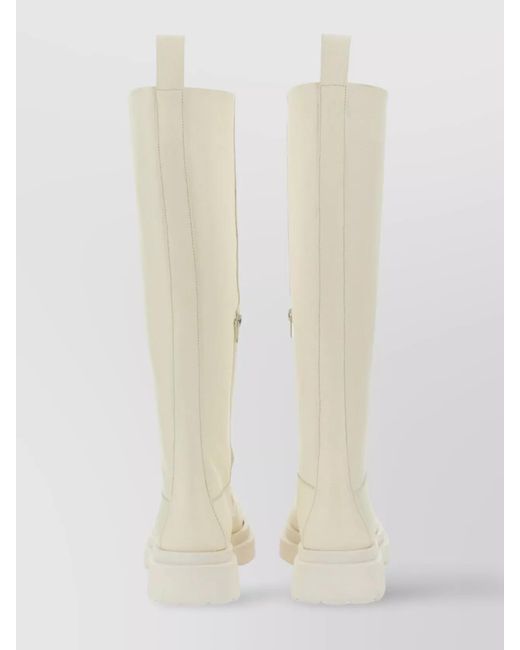 Liu Jo White Leather Boots