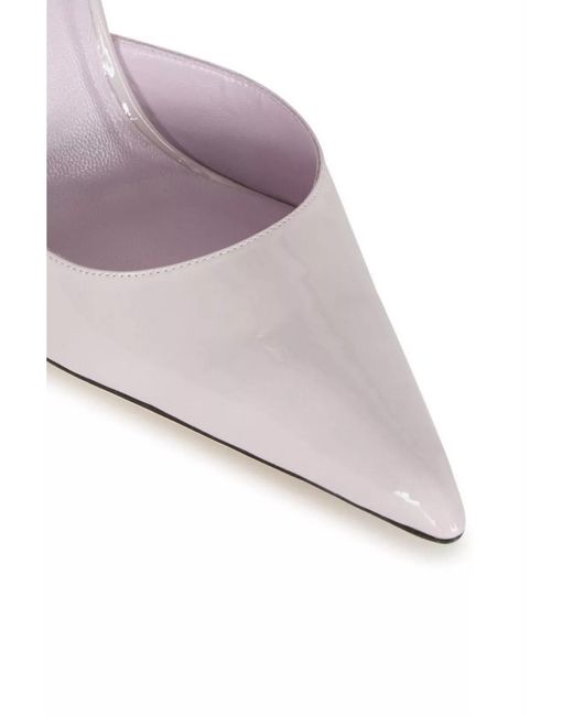By Far Pink Leather Pumps