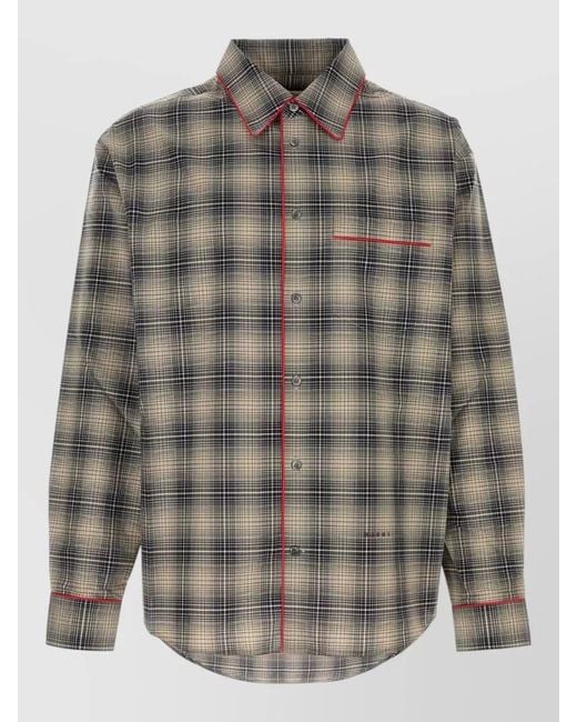 Marni Gray Shirt for men
