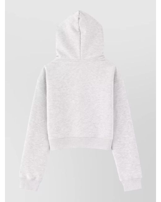 Stella McCartney White Cotton Logo-Print Sweatshirt