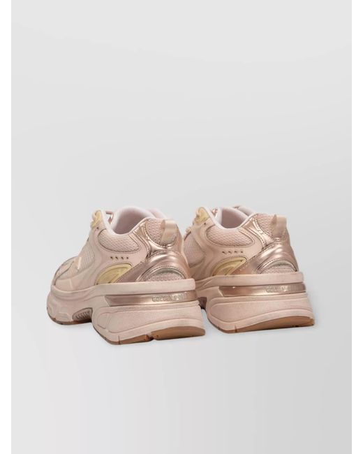 Golden Goose Deluxe Brand Pink Leather Low-Top Sneakers