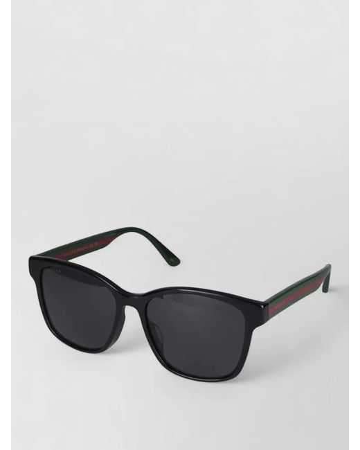 Gucci Black Sunglasses Gg0417Sk Square Frame Lenses