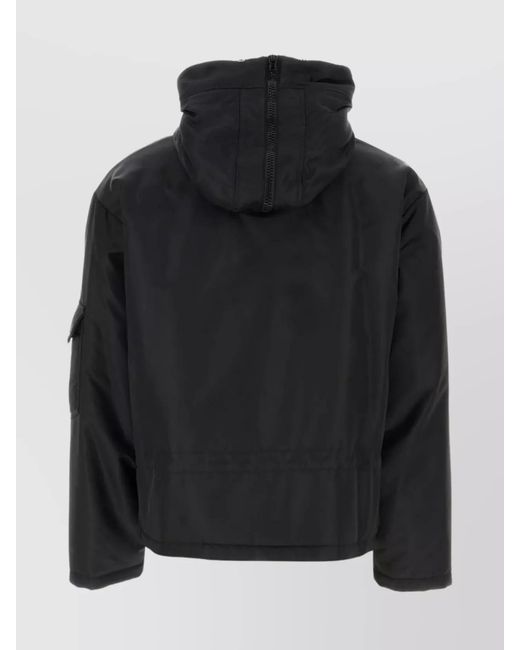 Moschino Black Nylon Padded Jacket for men