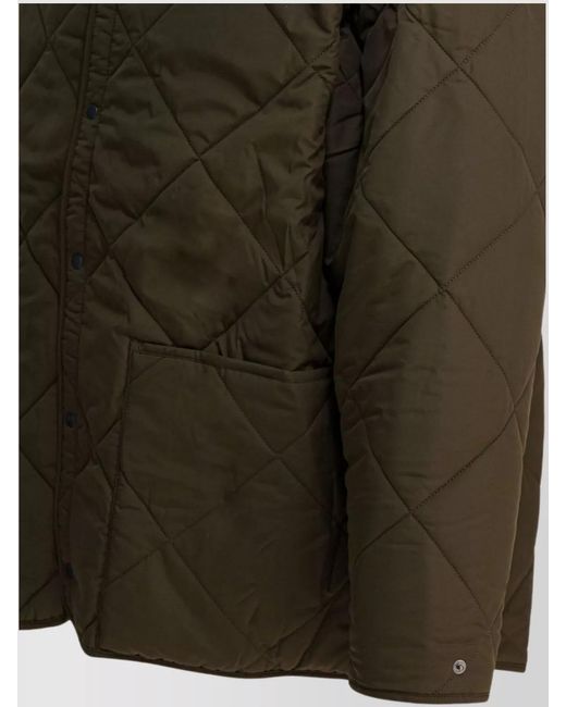 Barbour Green Quilted Jacket for men