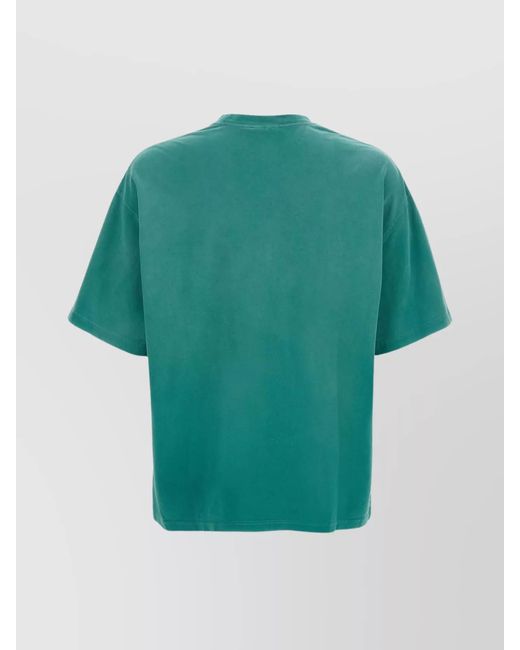 Carhartt Green Round Neck T-Shirt Short Sleeves Pocket for men