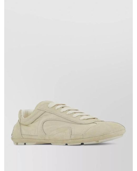 Prada Natural Suede Renylon Montecarlo Reedition 2005 Sneakers for men