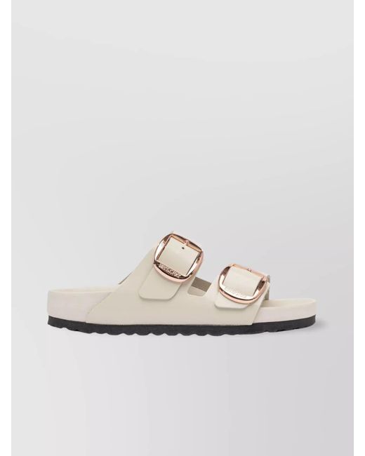 Birkenstock Natural Leather Arizona Big Buckle Sandals