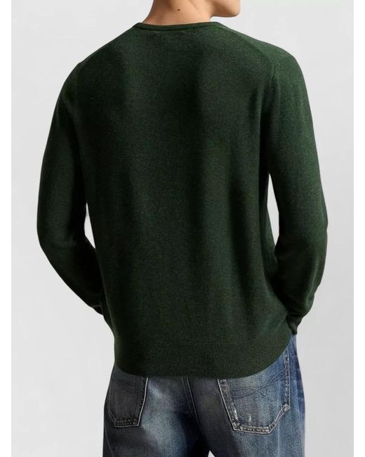 Polo Ralph Lauren Green Long Sleeve Crew Neck Regular Top for men