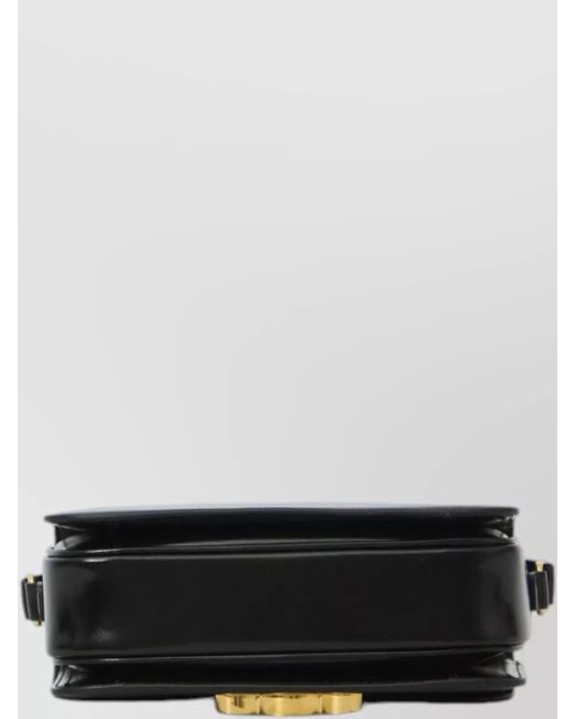 Céline Black Calfskin Shoulder Bag