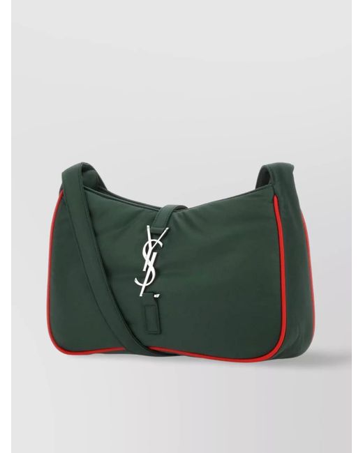 Saint Laurent Green Econyl Shoulder Bag for men