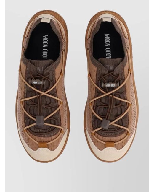 Moon Boot Brown Moonlight Low-Top Sneakers