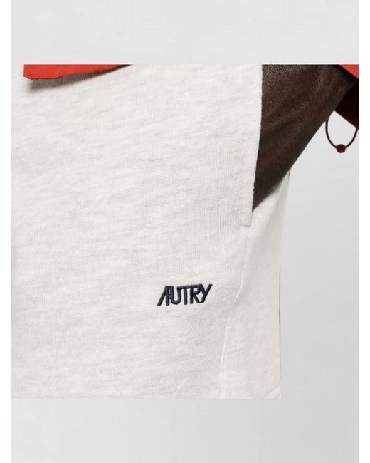 Autry Natural Silk Nylon Blend Shorts Side Pockets for men