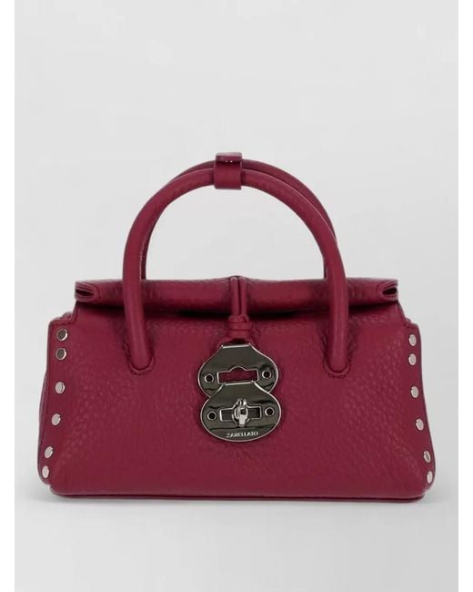 Zanellato Red Leather Mini Bag