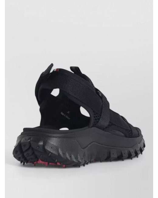 Moncler Blue Trailgrip Vela Polyamide Sandals Open Toe
