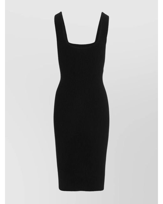 Wardrobe NYC Black Knit Midi Dress
