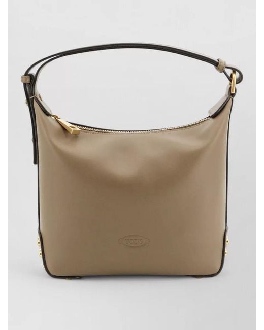 Tod's Multicolor Metal Detail Leather Mini Shoulder Bag