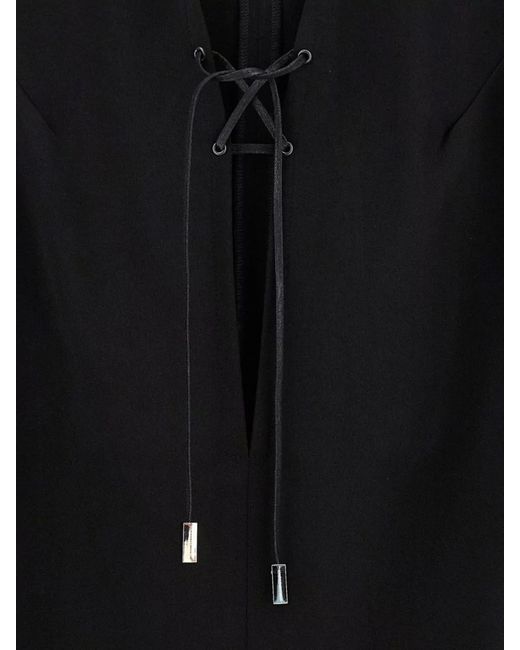 16Arlington Black Mini Dress