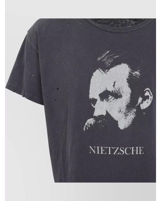 Enfants Riches Deprimes Blue Cotton Printed T-Shirt for men