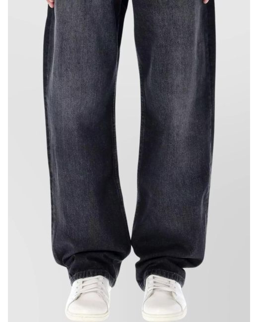 A.P.C. Blue Sunny Faded Jeans Contrast Stitching for men