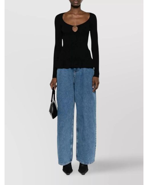 Philosophy Black Knitted Top