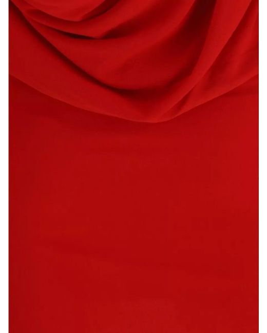 Jacquemus Red Printed Mini Dress