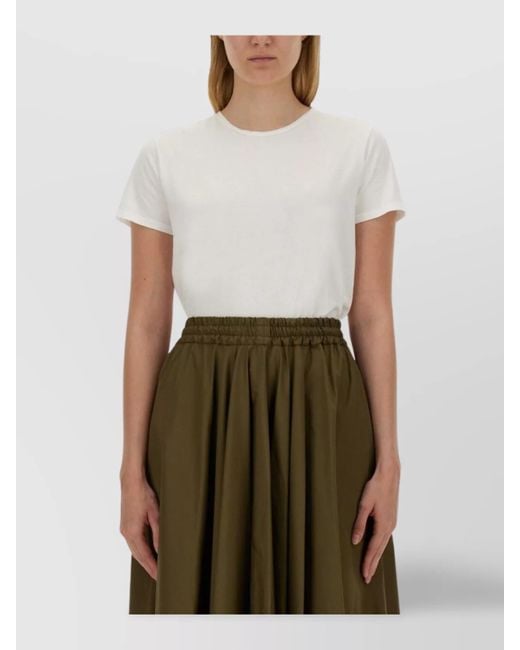 Aspesi White Cotton T-Shirt