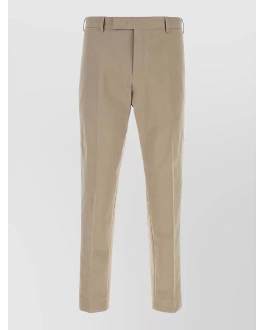 PT Torino Natural Stretch Cotton Tailored Pants Belt Loops for men