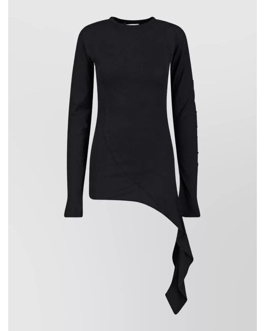 Low Classic Black Short-Sleeve Camisole