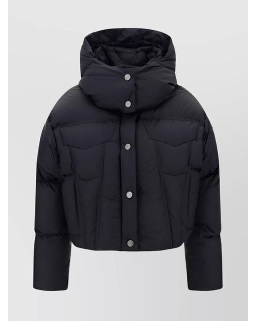 Tatras Blue Down Hooded Puffer Jacket