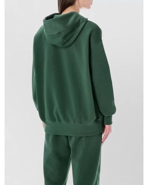 Nike Green Fleece Hoodie Adjustable Hood Relaxed Fit