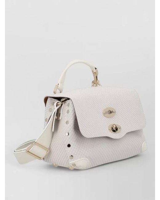 Zanellato Natural Baby Postina Amoretto Shoulder Bag Top Handle