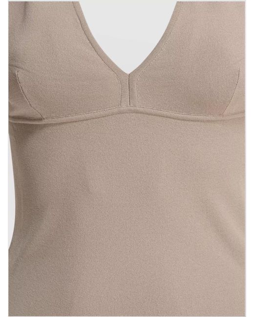 Max Mara Natural Viscose Tank Top
