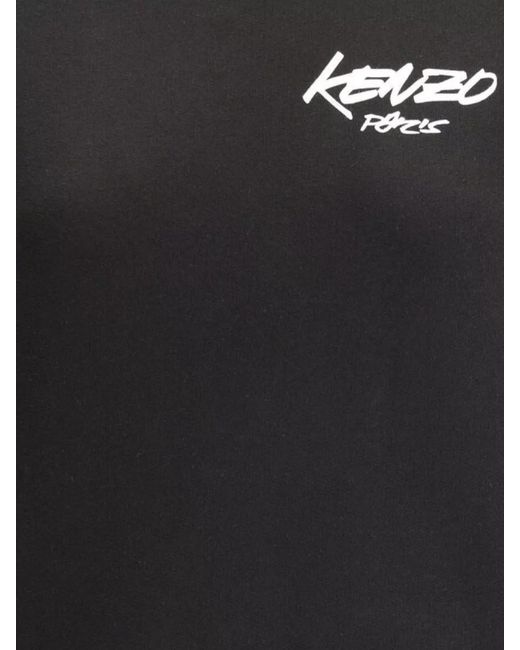 KENZO Multicolor Cotton Oversized Logo-Print Sweatshirt