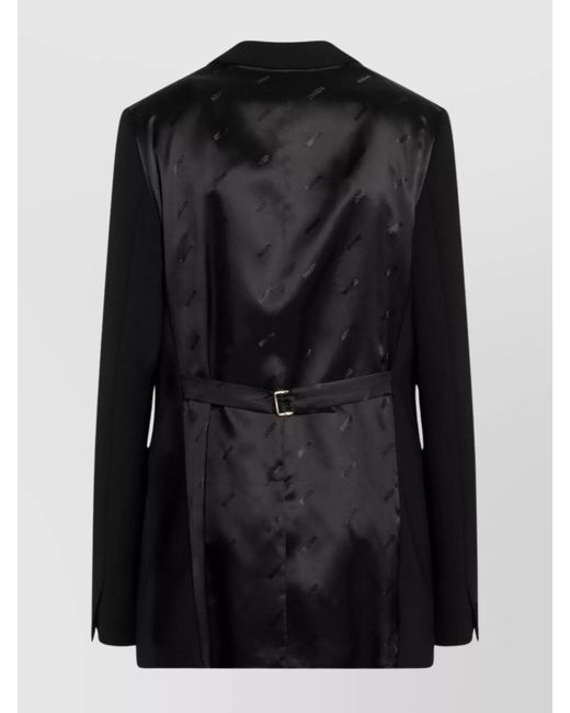 Moschino Black Single-Breasted Jacket