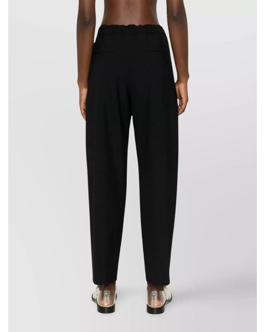 Marni Black Straight Trousers