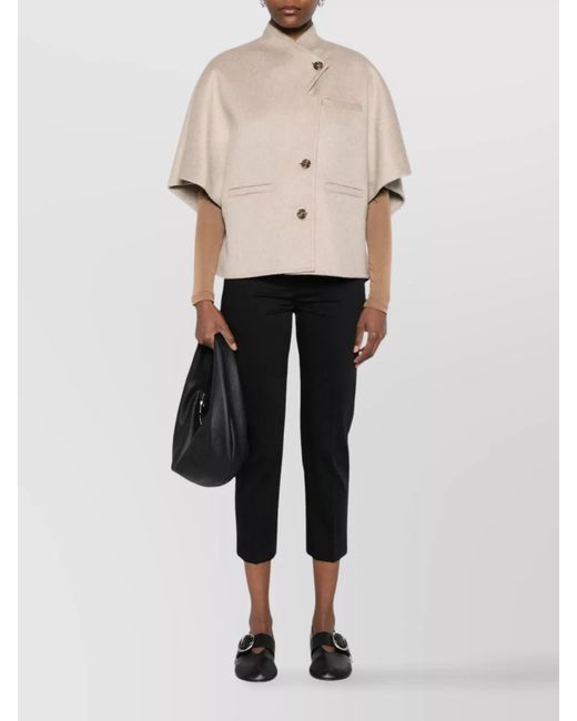 Max Mara Black Cropped Trousers