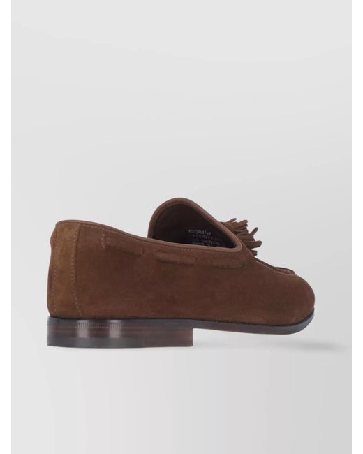 Church's Brown Leather Loafers for men