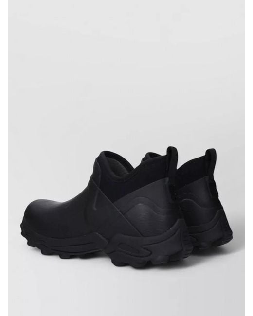 Givenchy Black Cotton Slip-On Sneakers for men