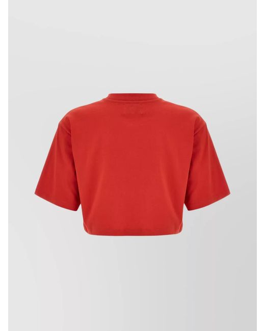 Loulou de Saison Red Cotton T-Shirt
