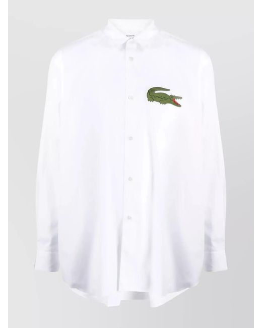 Comme des Garçons White Cotton Shirt for men