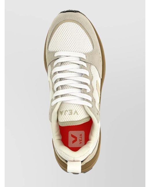 Veja Metallic Recycled Polyester Venutri Ii Low-Top Sneakers