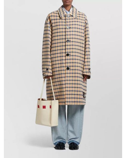 Marni White Museo Small Hobo Shoulder Calfskin Bag
