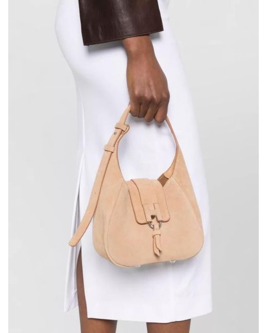 Hogan Natural Leather Shoulder Bag