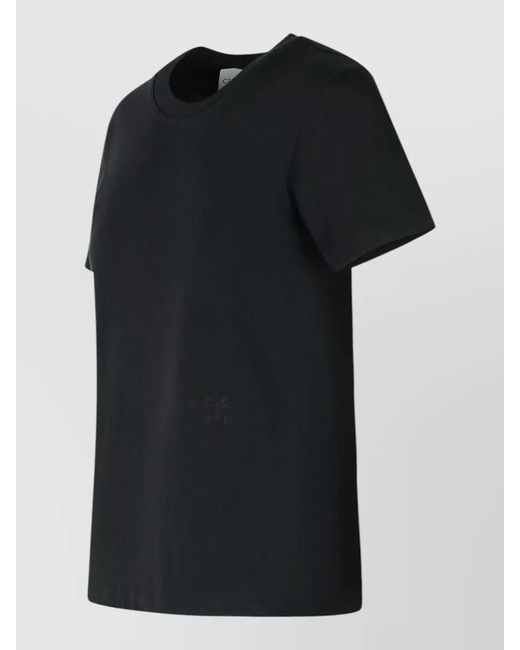 Closed Black Crew Neck Short Sleeve Tops Collection