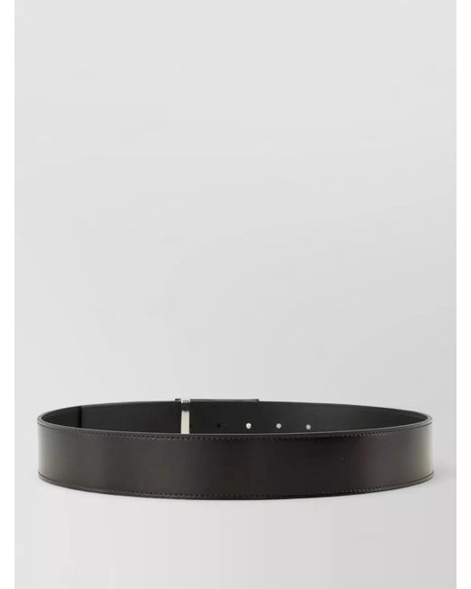 Givenchy White Calf Leather Antigona Belt for men
