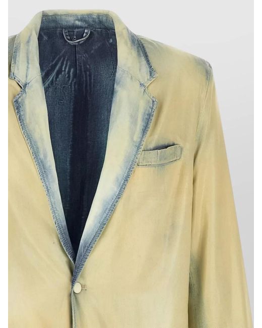 DIESEL Multicolor Nivale Fsi Blazer Long Sleeves Pockets for men