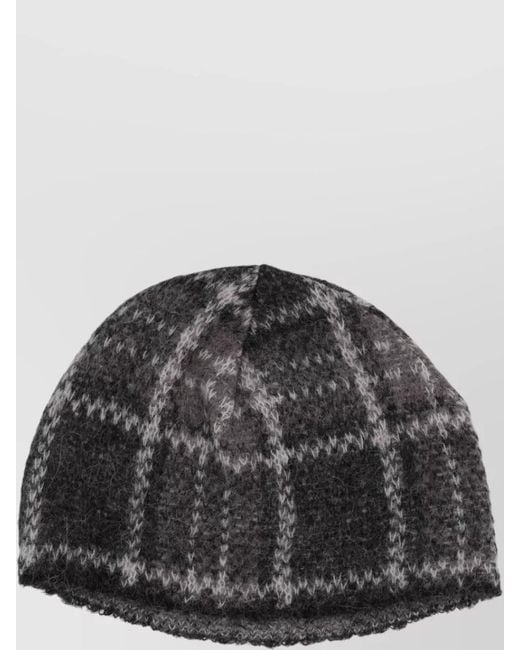 Our Legacy Black Alpaca Beanie for men