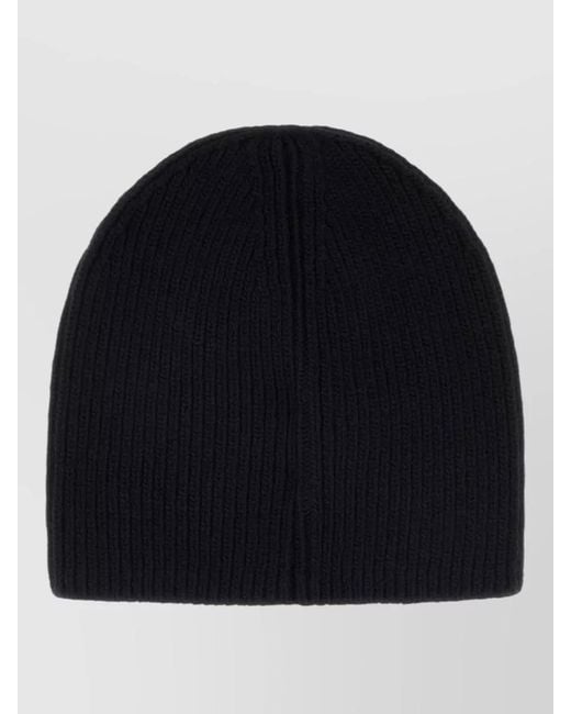 Moncler Blue Wool Beanie for men