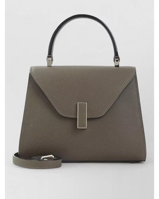 Valextra Multicolor Iside Leather Top Handle Mini Shoulder Bag