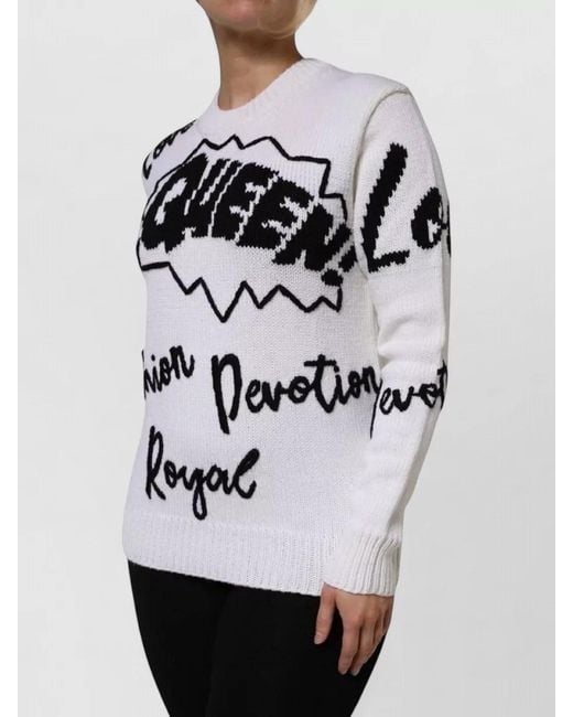 Dolce & Gabbana Gray Wool Knit Crew Neck Pullover Sweater